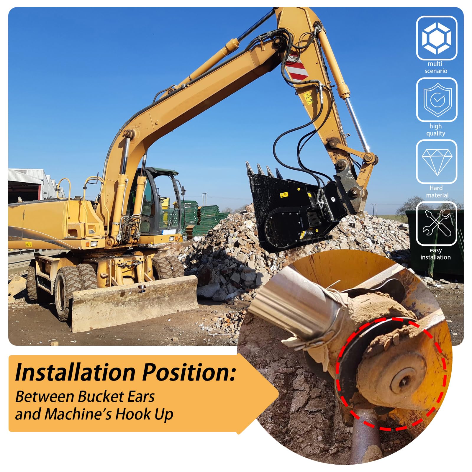 XTPTFABS grease-friendly shims promote longer lubrication intervals.