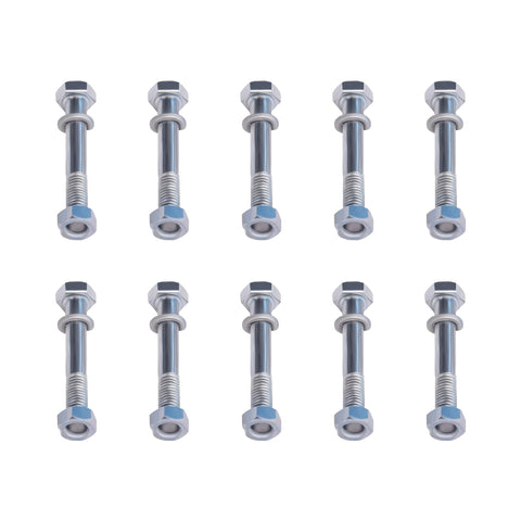 Pack of 10 XTPTFABS bolts ideal for quick replacements during snow removal.