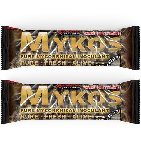 Xtreme Gardening Mykos Pure bottle front view, compact packaging and root-friendly action.