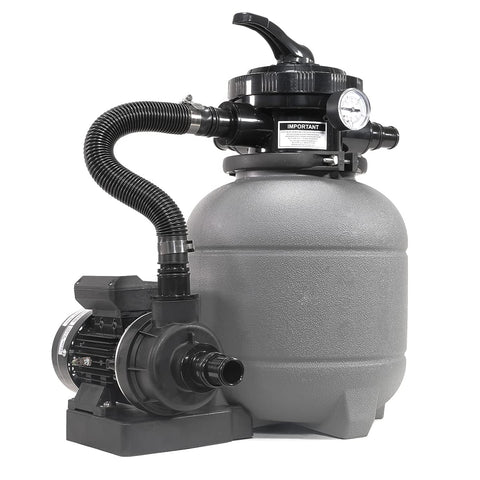 XtremepowerUS 12-inch sand filter overview for compact filtration in above-ground pools