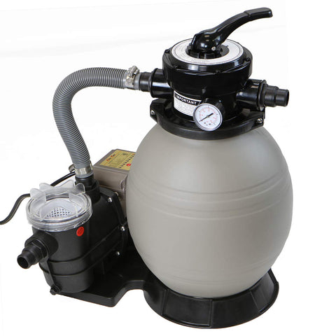 XtremepowerUS 13-inch sand filter with digital timer for efficient filtration