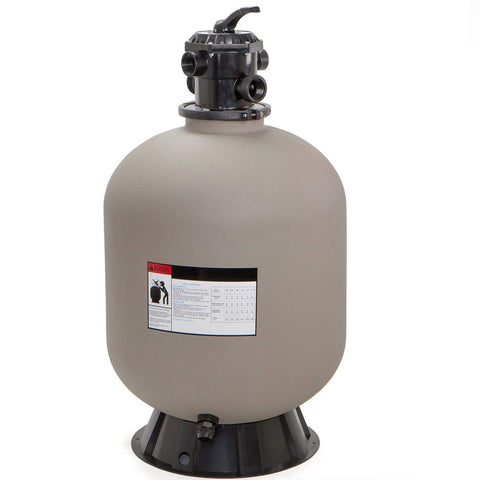 XtremepowerUS 24 inch sand filter tank for efficient pool filtration and easy maintenance