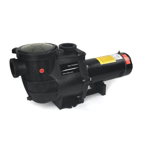 XtremepowerUS 2HP pump in operation delivering strong flow