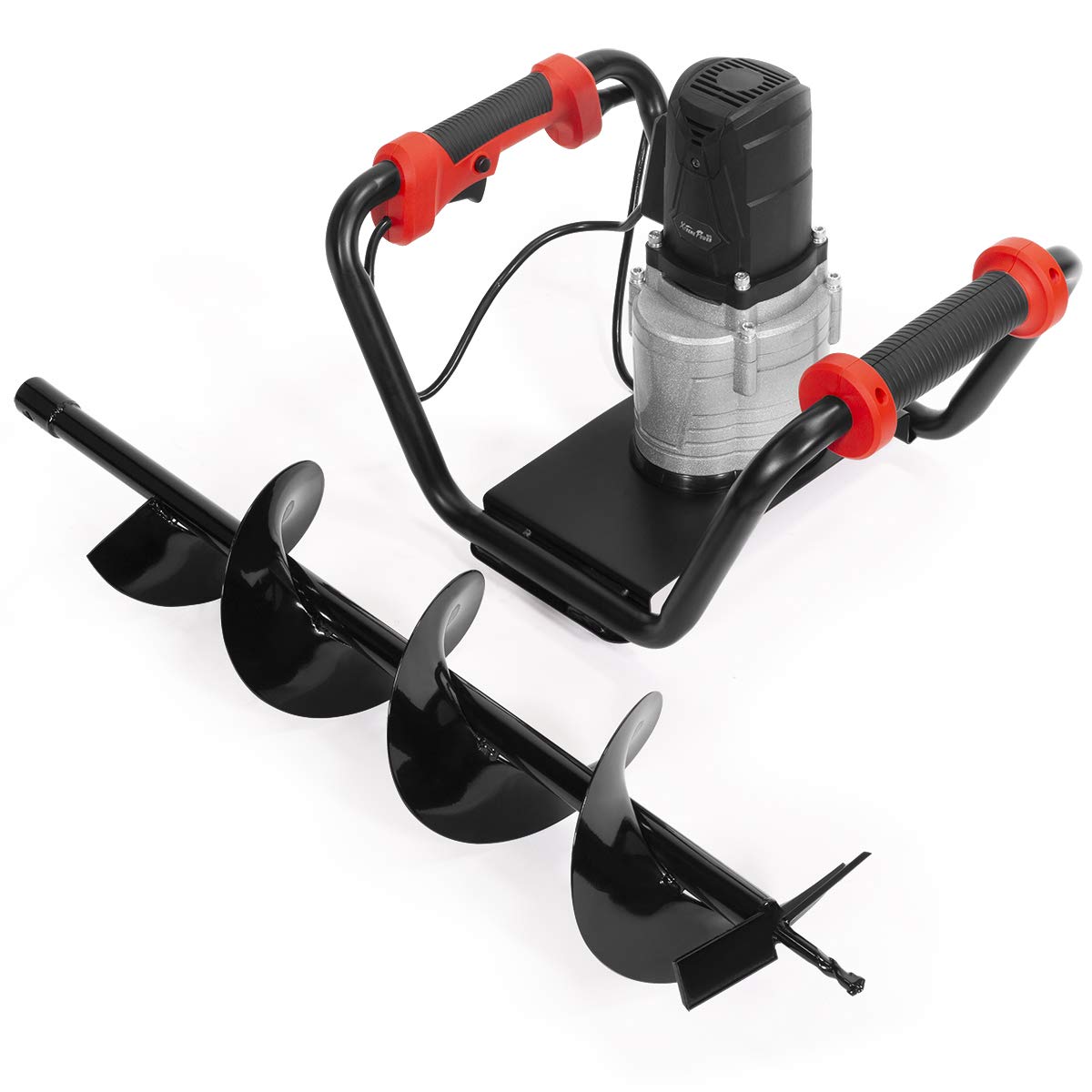 XtremepowerUS 6-inch auger bit set supports fence posts and tree planting.