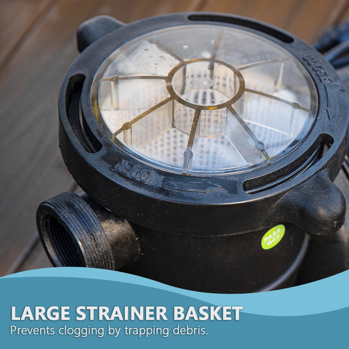 XtremepowerUS compatible with various pool sizes and spa setups.