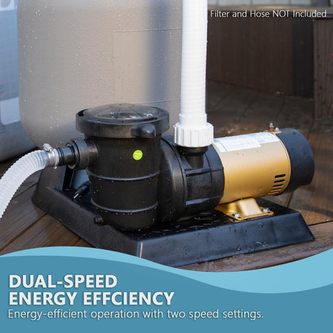 XtremepowerUS motor with airflow ventilation delivers quieter operation.