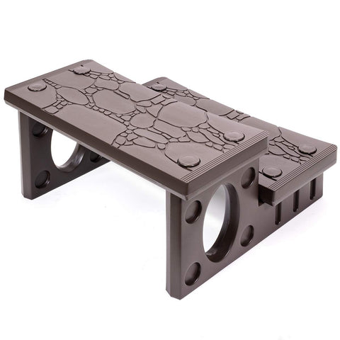 XtremepowerUS spa steps, anti-slip texture detail, safe footing on wet surfaces.