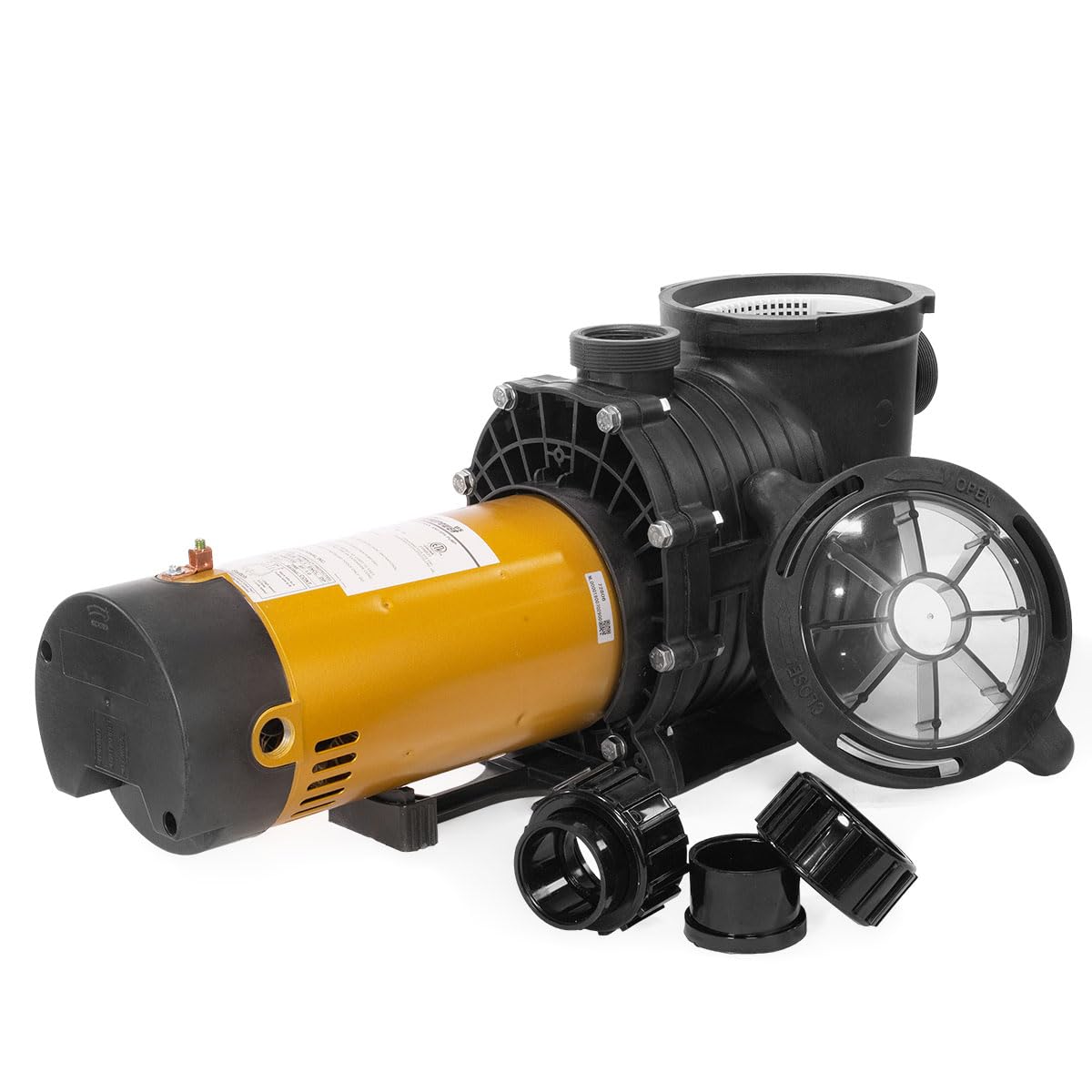 XtremepowerUS in-ground installation view demonstrates versatile pool setup.