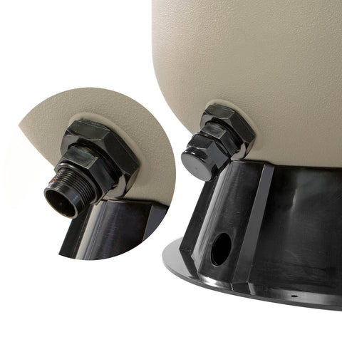 XtremepowerUS included manual and threaded connections for setup