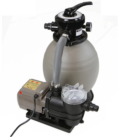 XtremepowerUS pool pump 10k gallon capacity for mid-sized above-ground pools