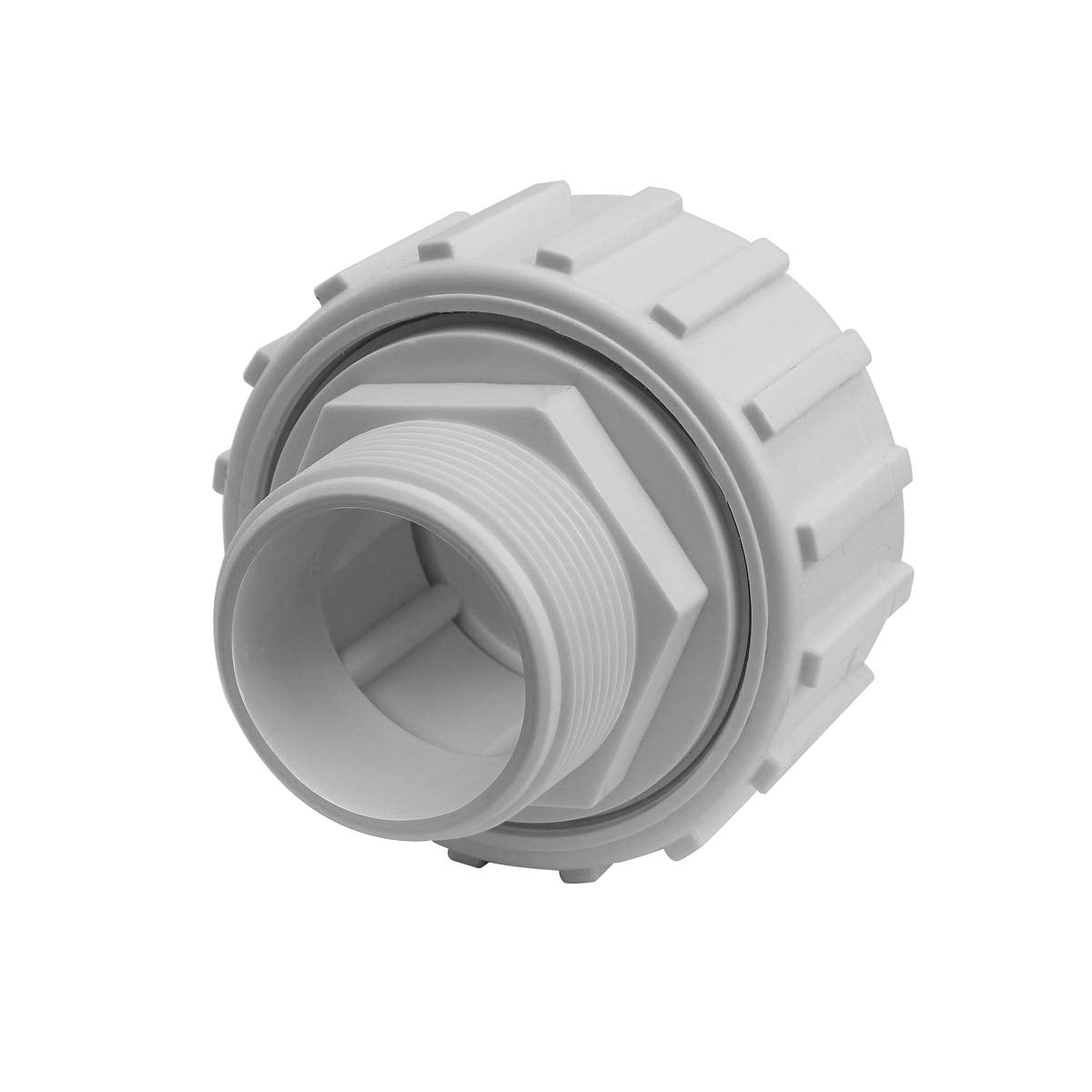 XtremepowerUS 1.5 in NPT slip-pipe adapter with EPDM o-ring seal
