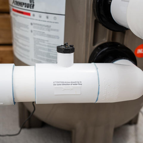 XtremepowerUS unit handles pools up to 40,000 gallons for larger residential pools