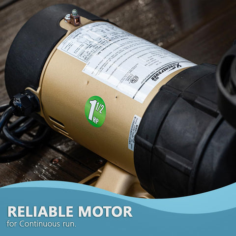 XtremepowerUS slip-on fittings allow quick, secure above-ground pool connections.