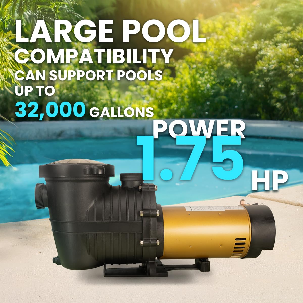 XtremepowerUS slip-on fittings illustrate simple, secure connections for fast setup.