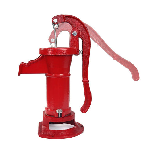 XtremepowerUS Stark USA Well Pitcher blends vintage charm with rugged metal for outdoor spaces.