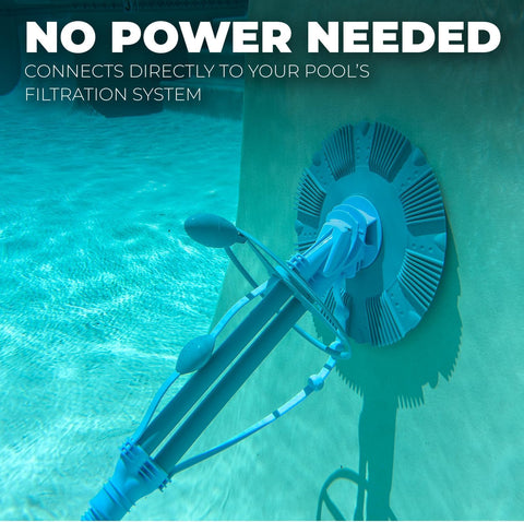 XtremepowerUS suction hose connection to filter for efficient cleaning