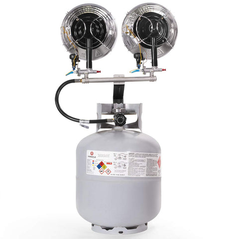 XtremepowerUS tanktop heater assembly-free design for quick setup.