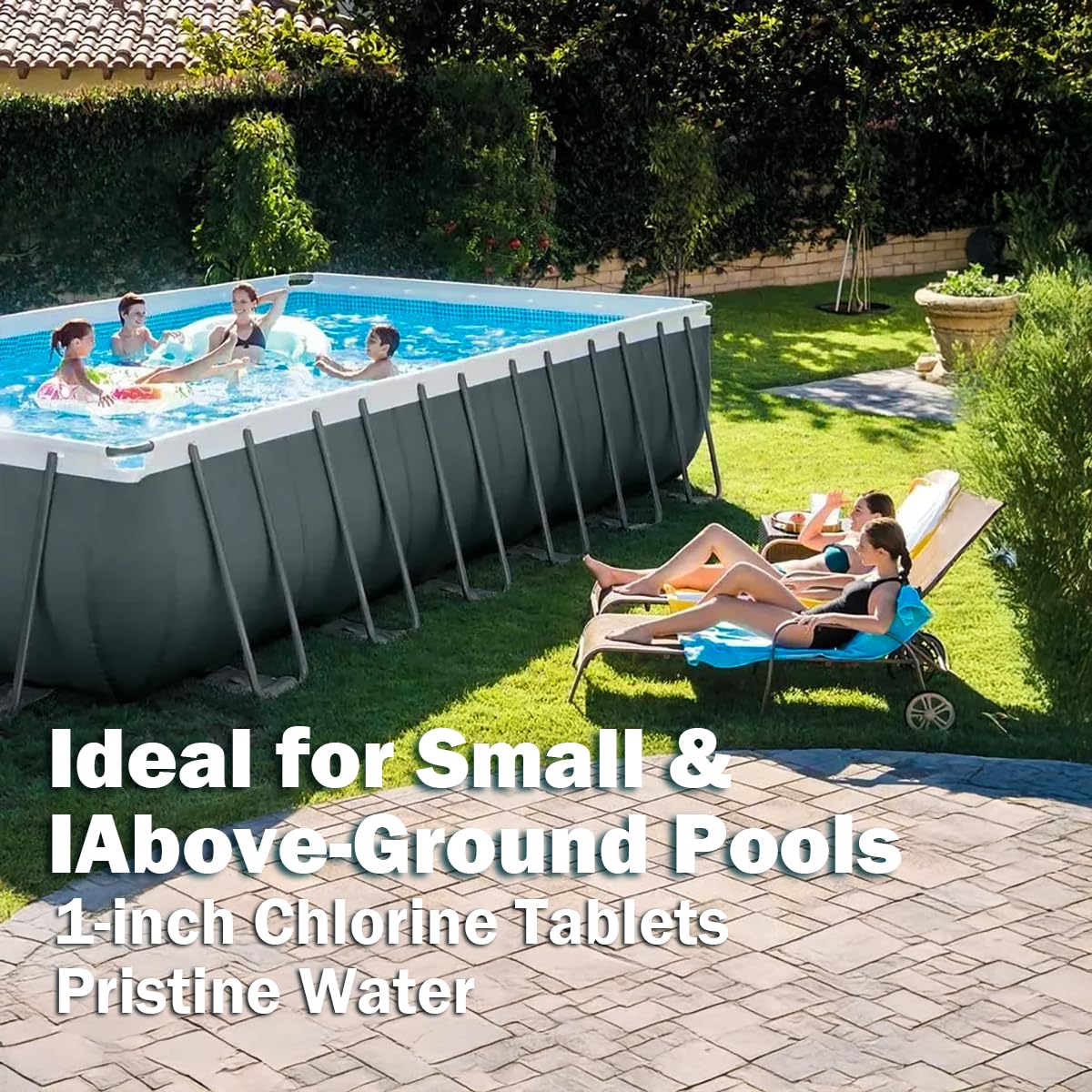 XtremepowerUS XtremeClear tabs suitable for saltwater pools.