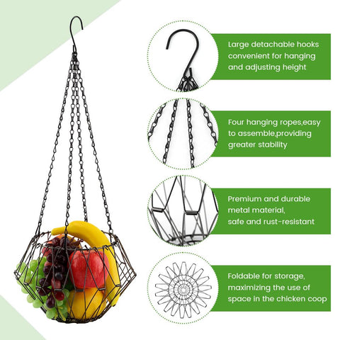 XuYelora large basket diameter demonstrates spacious capacity for whole cabbage or fruit.