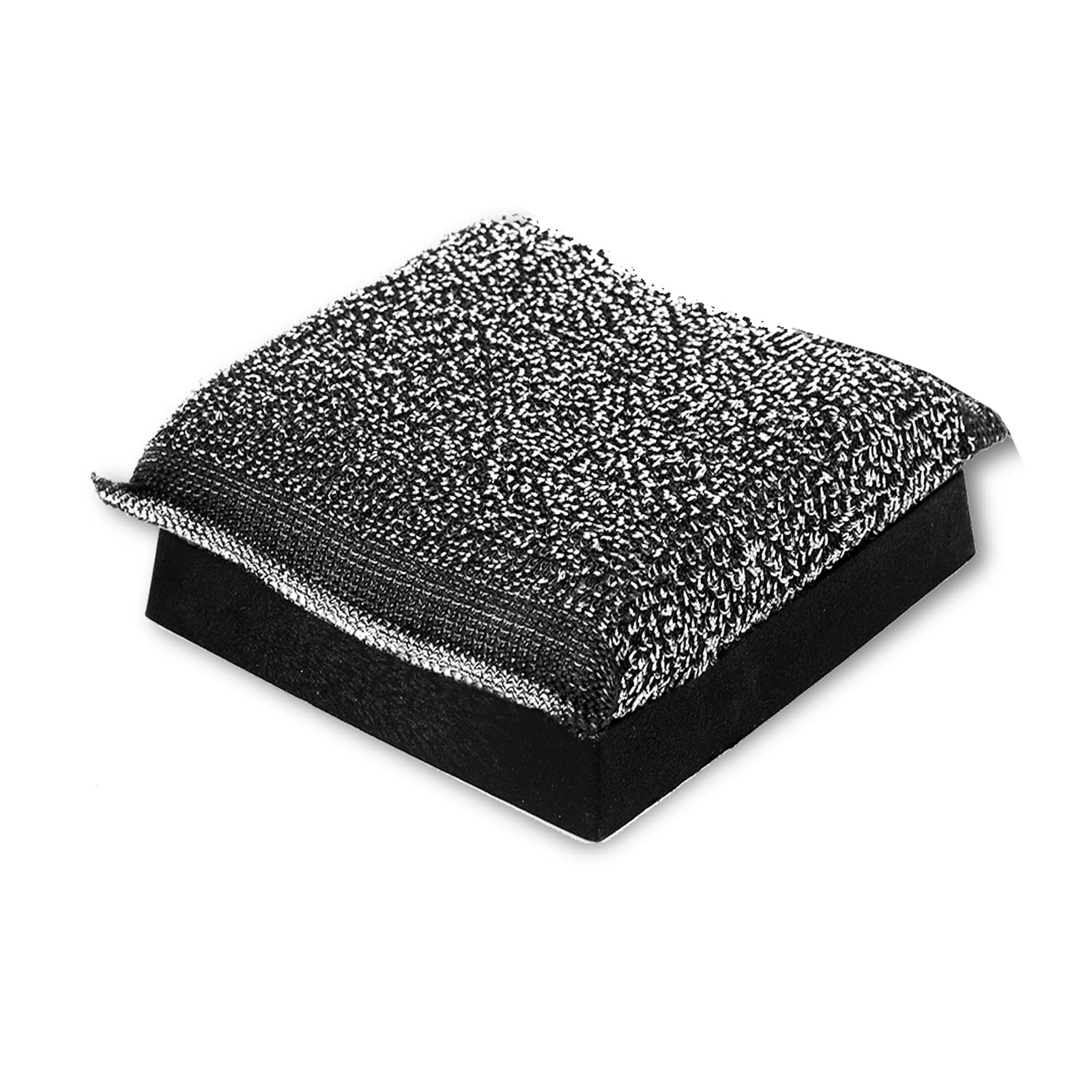 XUDAKAIXIN BBQ replaceable cleaning head on grill enables bristle-free safety during cleaning