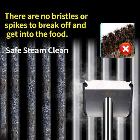 XUDAKAIXIN steam grill brush durable construction for long lasting use.