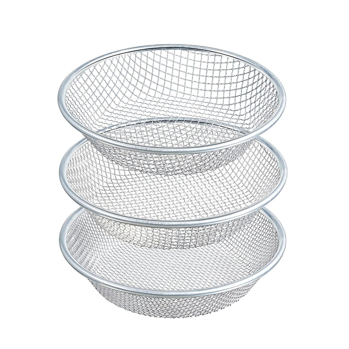 XULIFU 3PCS soil sifter gardening set for quick sieving in 5-gallon buckets.