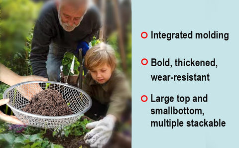 XULIFU galvanised construction for durable, rust-resistant sieve frames.