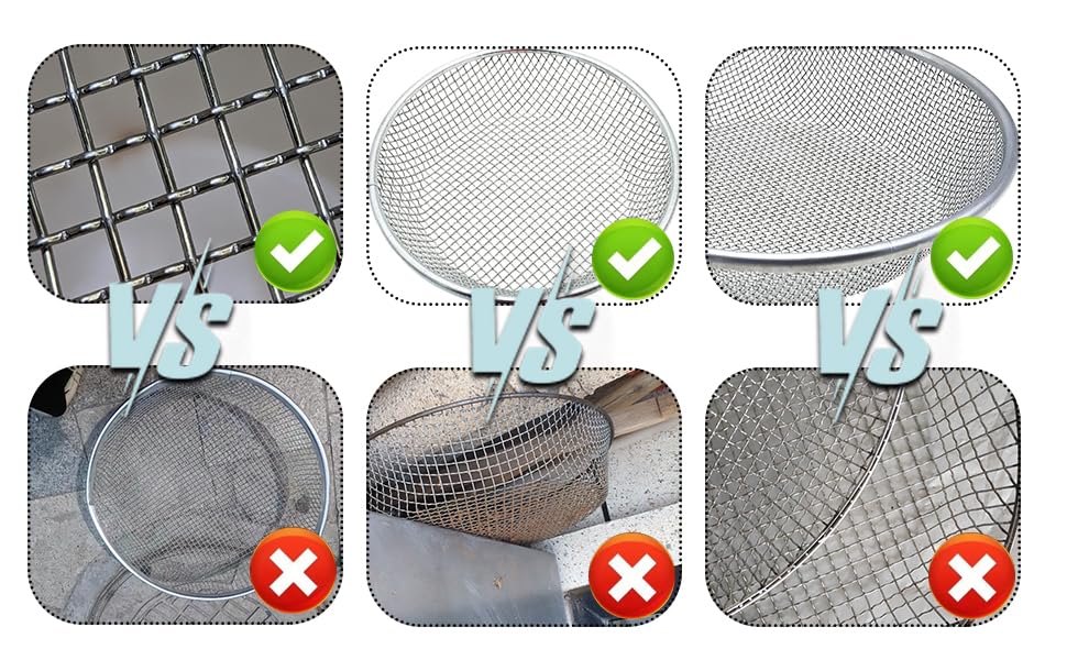 XULIFU packaging includes 3 sifters for gardening projects.