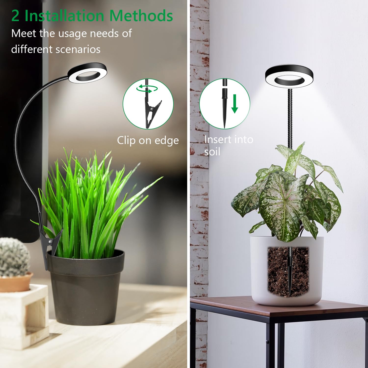 Xuligron Halo gooseneck assembly enables precise lighting angles.