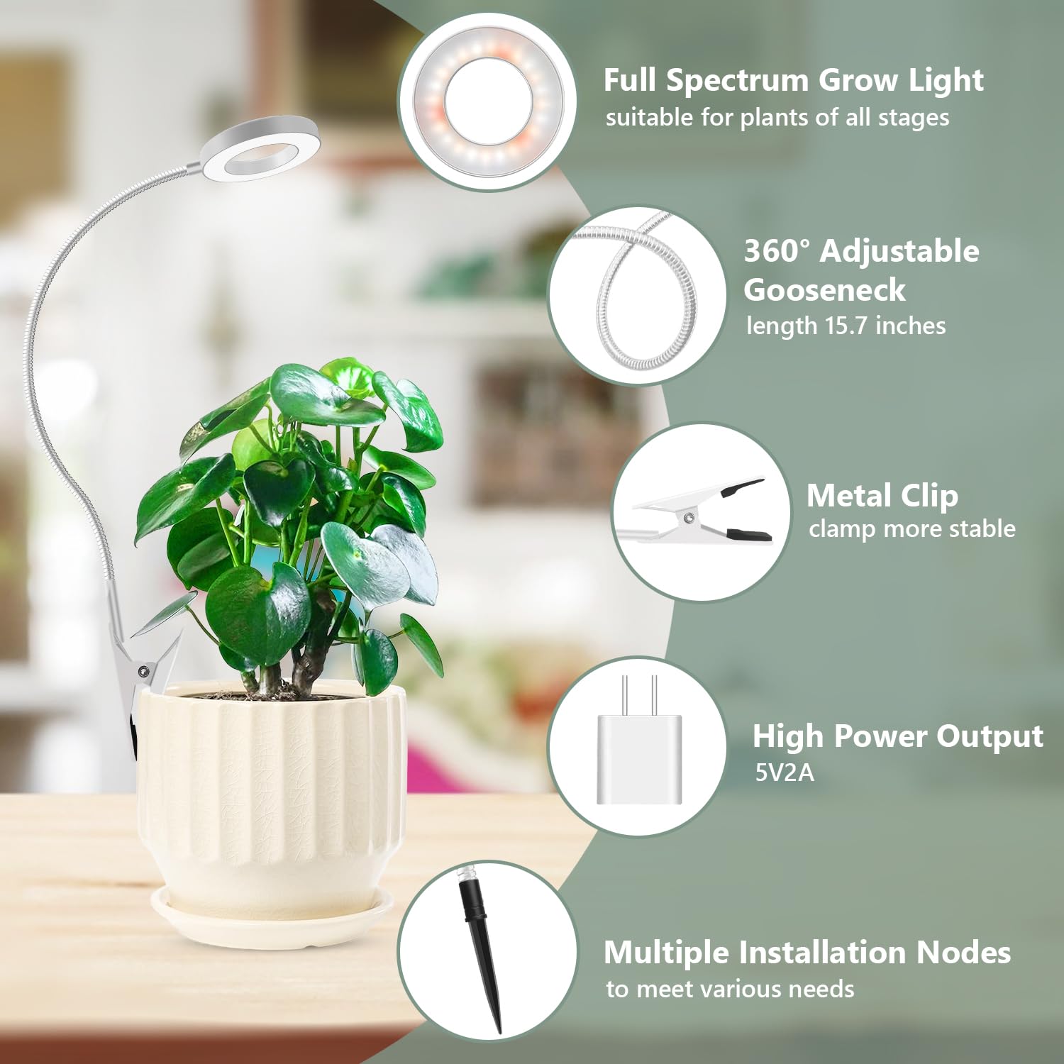 Xuligron three-pack grow lights covering multiple plants efficiently