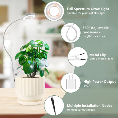 Xuligron three-pack grow lights covering multiple plants efficiently