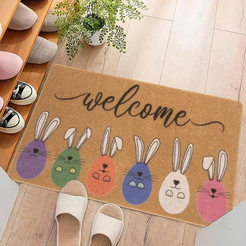 XuoAz durable coir mat endures busy entryways and seasonal wear