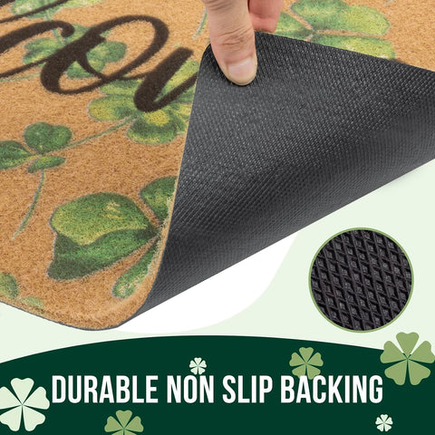 Xuoz non-slip back and coir surface for stable outdoor use