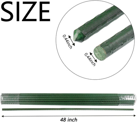 Pointed end of Xuwzenkl stake enables easy soil insertion.