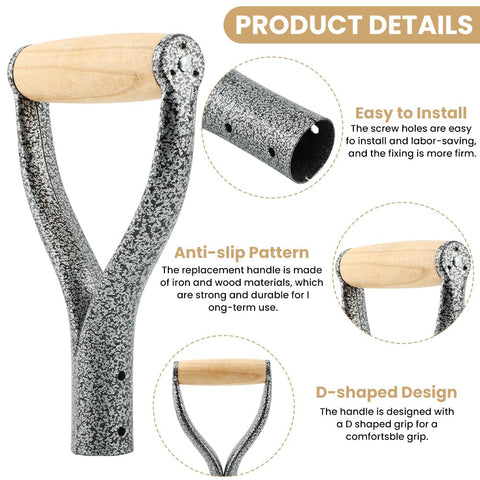 XuYelora replacement handle demonstrates easy installation for 32mm mounting compatibility.