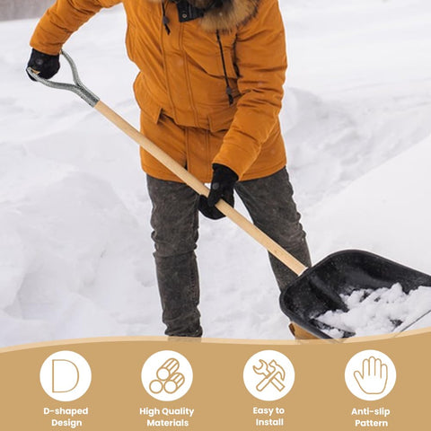 XuYelora shovel handle replacement helps extend tool life in the shed.