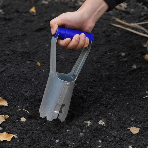 XVBITOR bulb planter ideal for tulips, daffodils, and dahlias in beds