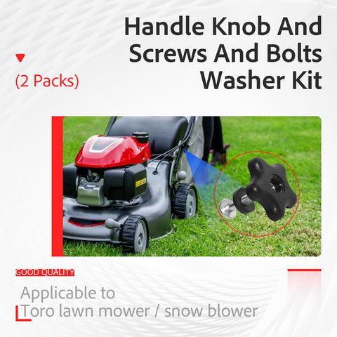 Close-up of screws and bolts in XVRTJ Toro kit