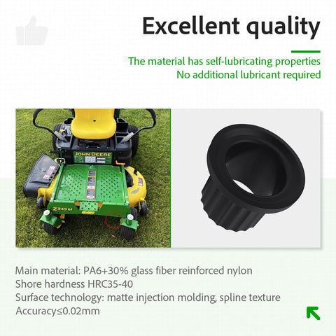 XVRTJ M167267 bushing compatibility with John Deere Z-series reduces wear risk.
