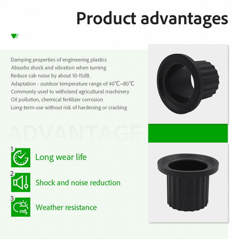 XVRTJ M167267 bushing in use on Z235 keeps linkage smooth and responsive.