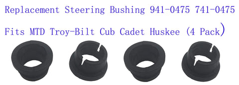 XVRTJ steering bushing used on rider, auger and chute assemblies for smooth operation.