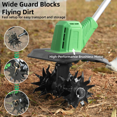 XXCFG tool highlights durable steel tines for tough soil
