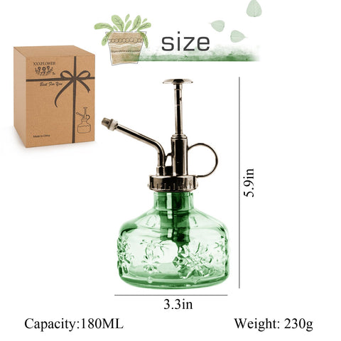XXXFLOWER compact 180ml mister ideal for succulents and desk plants.
