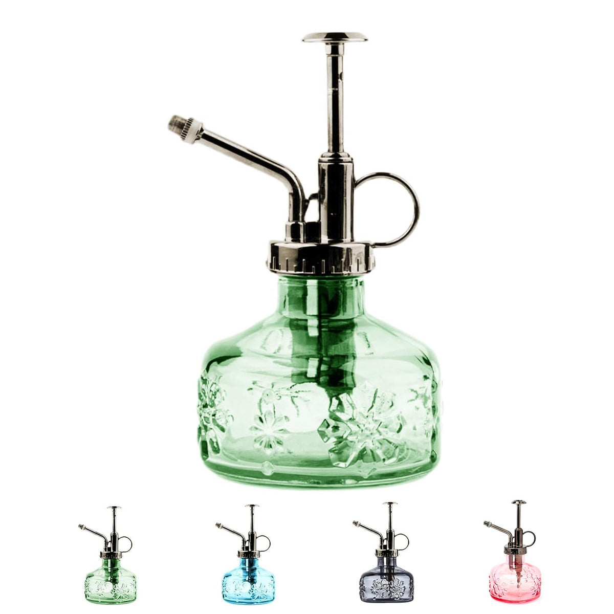 XXXFLOWER glass plant mister spray bottle for precise indoor misting of delicate plants.