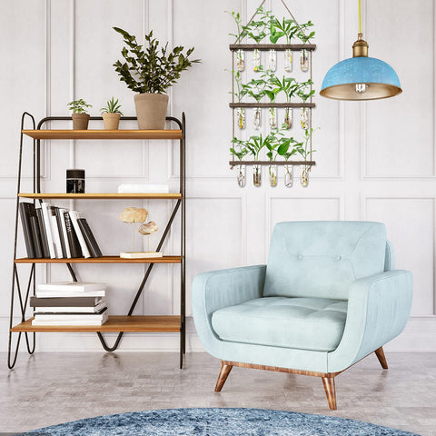  XXXFLOWER wall decor that doubles as a compact hydroponic planter for cuttings.