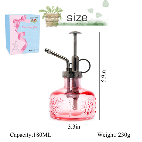 XXXFLOWER rotating nozzle mister enables even mist for delicate leaves