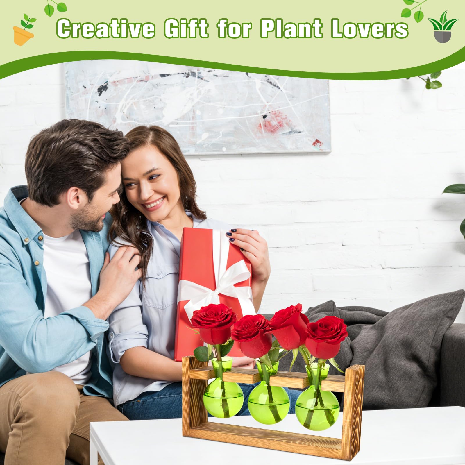XXXFLOWER propagation vase highlights retro decor and propagation use