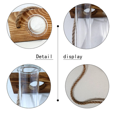 XXXFLOWER wall terrarium adds natural charm to home or office.