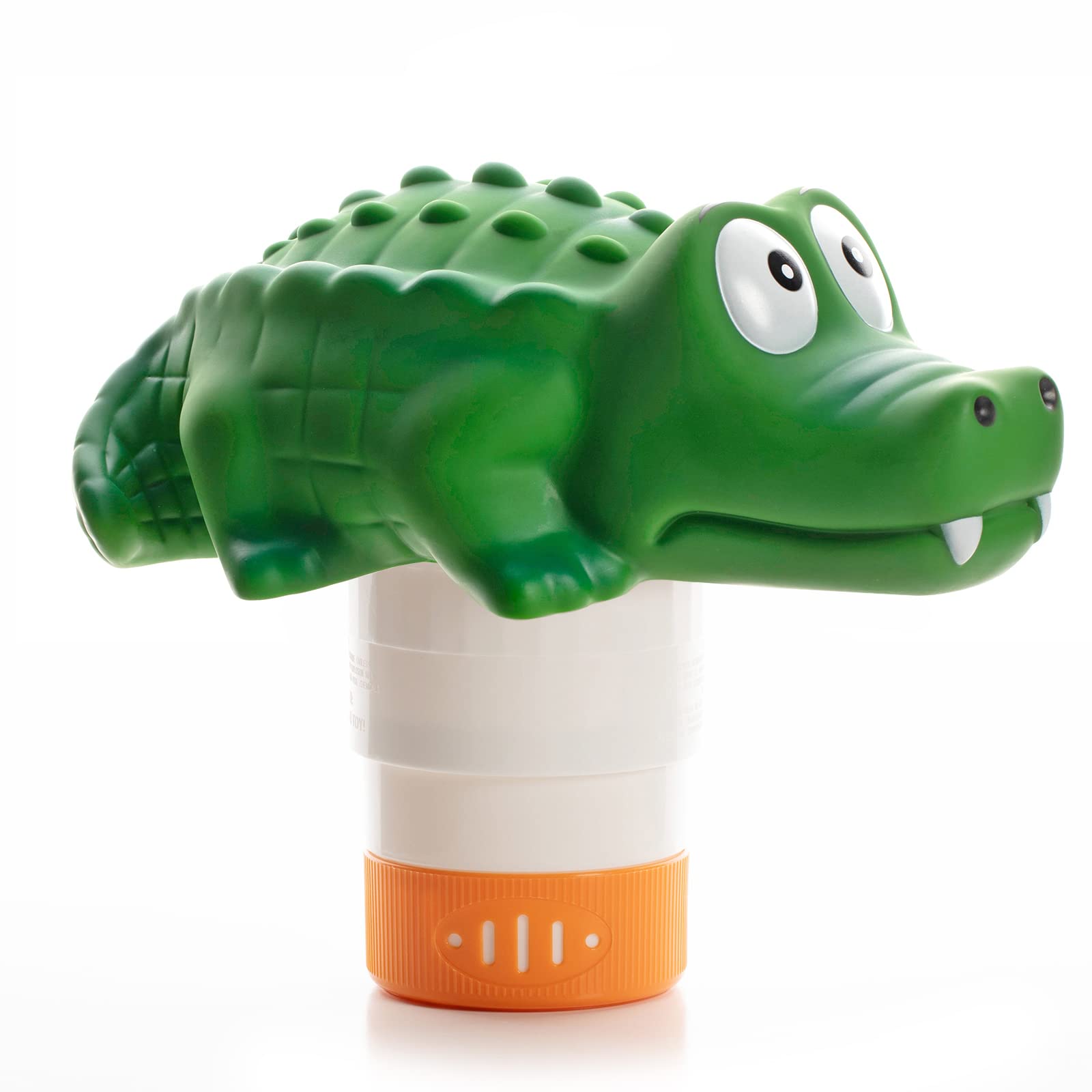 XY-WQ chlorine floater with alligator top adds playful pool decor.