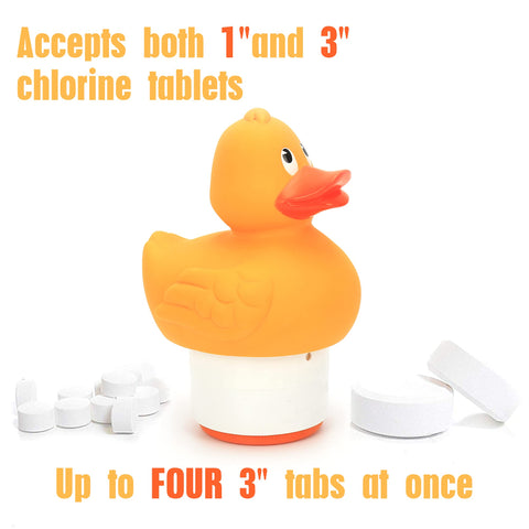 XY-WQ durable PP/ABS material resists sun and fading for long-lasting chlorine delivery.